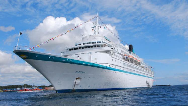 Das 800 Passagiere fassende Kreuzfahrtschiff „MS Albatros“ war bereits mehrfach in Eckernförde zu Gast. Insbesondere die Grünen kritisieren den Kreuzfahrttourismus.