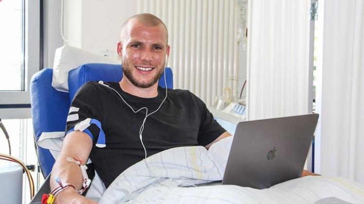 Will Leben retten: Jenaer Kicker Manfred Starke spendet Stammzellen für einen erkrankten Mann. Dafür verzichtete er auf das Landespokalfinale.