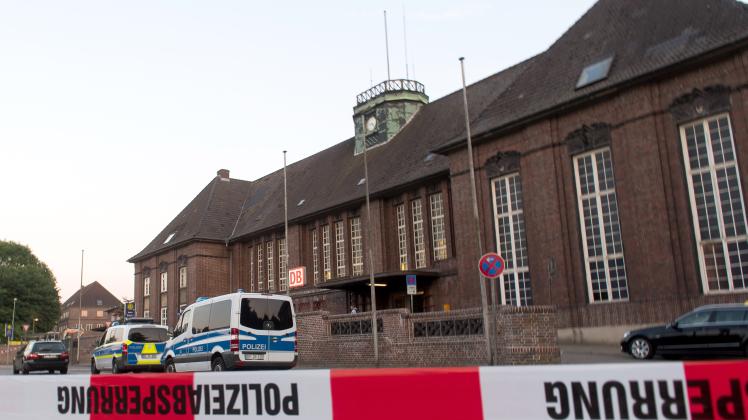 Am späten Mittwochabend war der Flensburger Bahnhof wieder zugänglich.