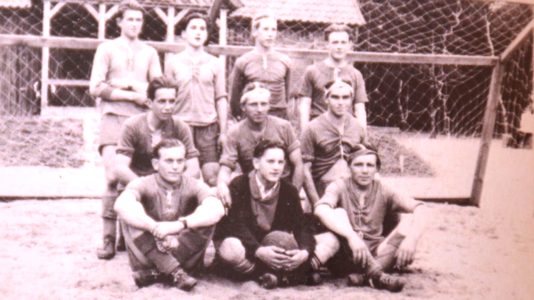Die erste Mannschaft der SG Stapel von 1953/1954