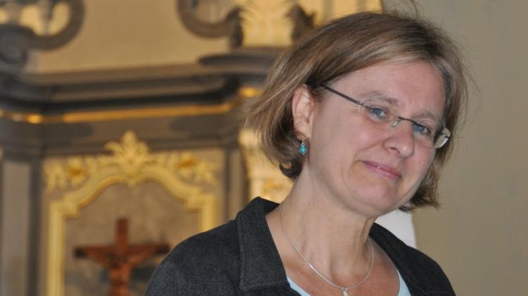 Freut sich, dass die Sanierung des Kirchenschiffs abgeschlossen ist: Pastorin Silke Draeger.