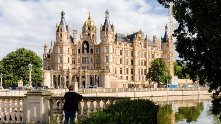 Schweriner Schloss, Sitz des Landtags von Mecklenburg-Vorpommern