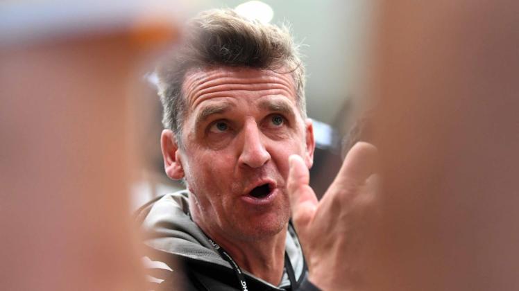 Fordert vollen Einsatz: Stiere-Trainer Mannhard Bech 