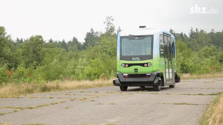 Erster fahrerloser Minibus wird in Enge-Sande getestet