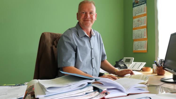Gerd Holger Golisz ist Amtsleiter des Amtes Eldenburg Lübz und koordiniert den Breitband-Ausbau in der Region. 