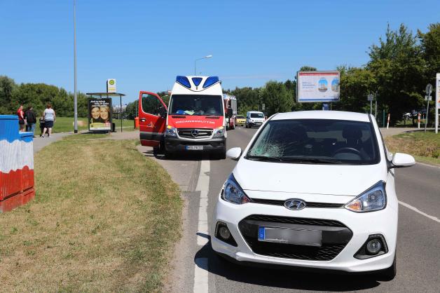 Schwerer Unfall in Rostock: Kind nach Verlassen eines Linienbusses von Auto erfasst und schwer verletzt