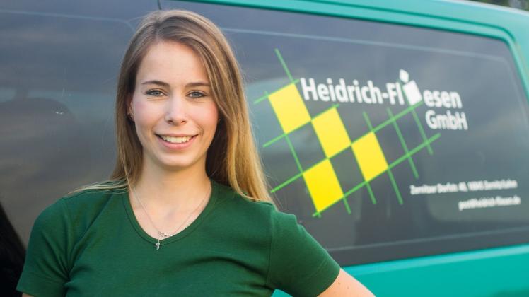 Anna Heidrich will bundesweit als „Miss Handwerk“ punkten.