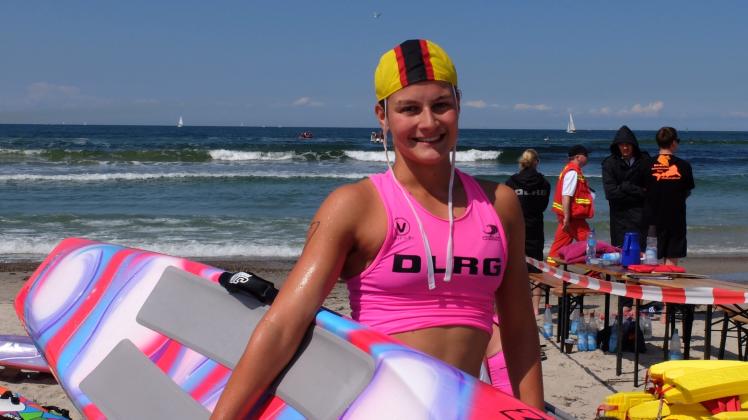 Die Ocean Woman 2017 Carla Strübing möchte auch in diesem Jahr den Sieg verteidigen. Sie startet die DLRG Anklam und weiß, dass der Wettkampf äußerst anspruchsvoll ist. 