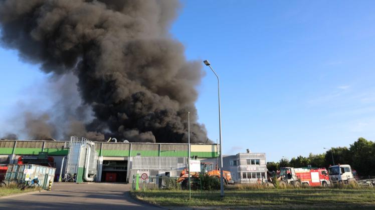 Der Großbrand in Neu Hinrichsdorf bedeutet für das Unternehmen Millionenschaden und für Rostock eine logistische Herausforderung, um seinen Müll künftig dennoch sortieren zu lassen. Alternativen müssen her.