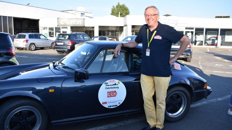 Organisator und Fahrtleiter Bernd Böing. 