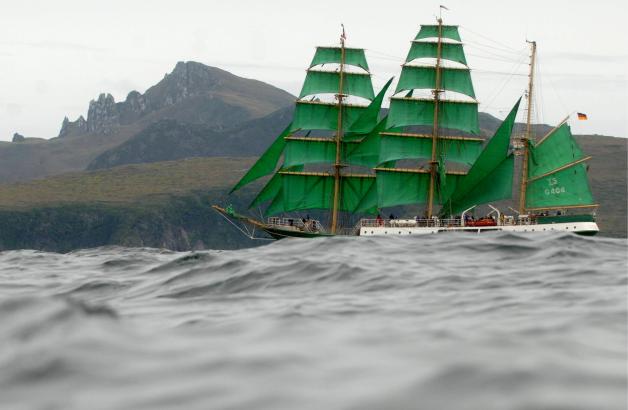 "Alexander von Humboldt" umrundet Kap Hoorn