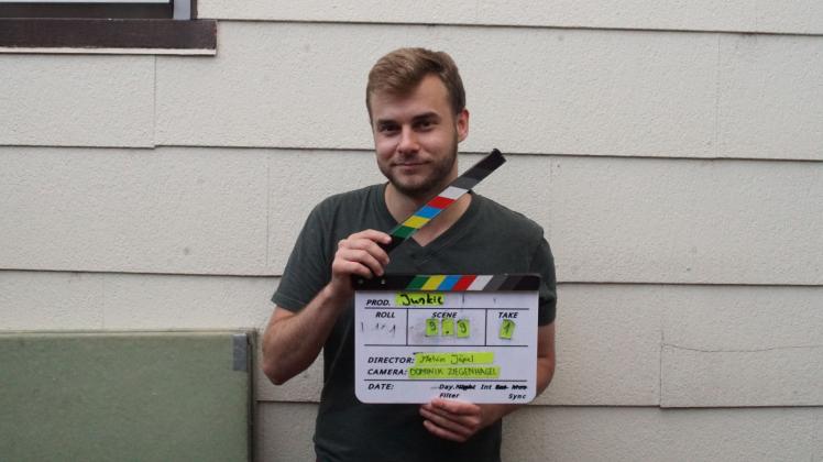 Regisseur und Schauspieler Melvin Jäpel zeigt seinen ersten längeren Film. 