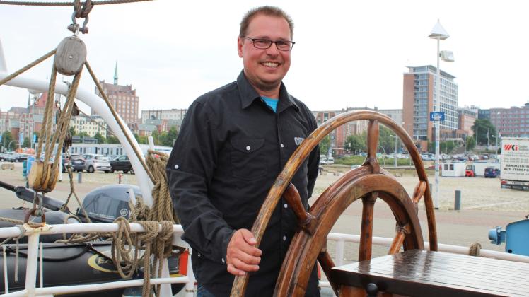 Kapitän Ragnar Wagner freut sich auf die Sail.   