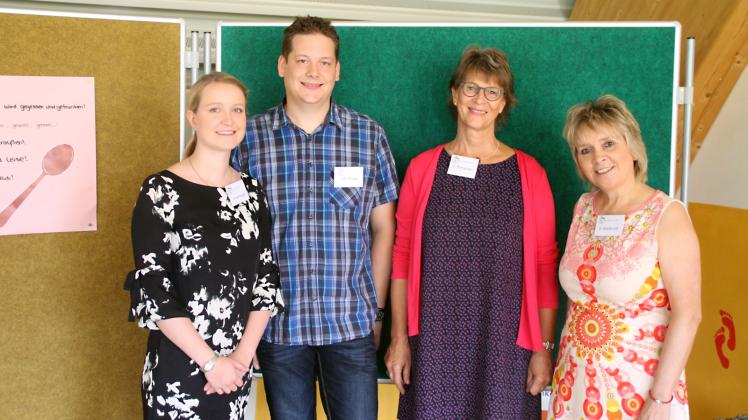 Das sind die neuen Lehrkräfte an der Gemeinschaftsschule (v. l.): Henrike Verheugen, Markus Klinger, Silke Ramacher und Birgit Miebrodt.  