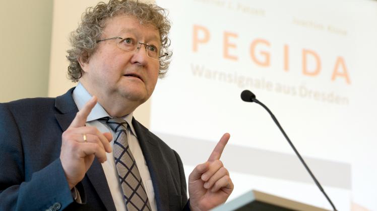 Der Politikwissenschaftler an der Technischen Universität Dresden, Werner Patzelt.