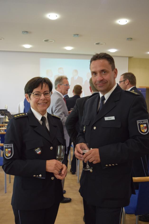 Halten die Stellung: Anja Hamann wird kommissarisch das Präsidium leiten. Michael Ebert führt die Polizeiinspektion. 
