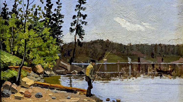 „Fischer am Wasser“ von Edvard Munch.