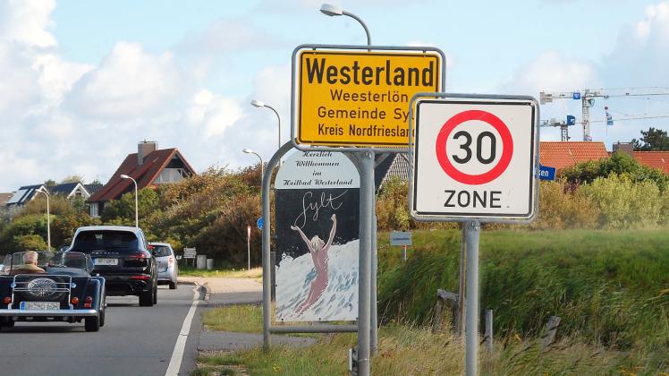 Die Einführung von Tempo 30 im gesamten Stadtgebiet von Westerland stieß auf rechtliche Bedenken.