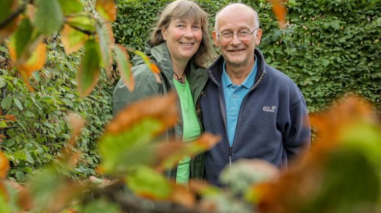 Pädagogik im Grünen: Petra Jäger und Hans-Peter Fokuhl.