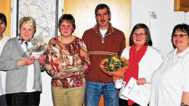 Tim Raabe DRK-Frauen leisten 1394 Stunden