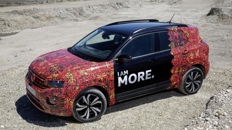 „Ich bin mehr“, verspricht der Prototyp des VW T-Cross