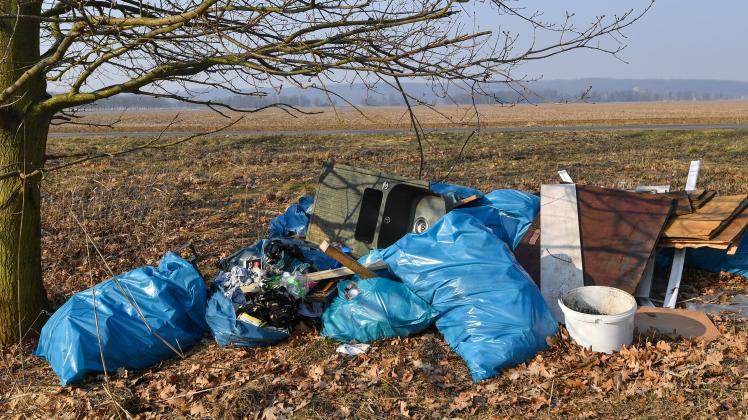 Müllkippe in „freier Wildbahn“: Heute illegal, in früheren Zeiten nicht selten gewähltes Mittel der Entsorgung. 