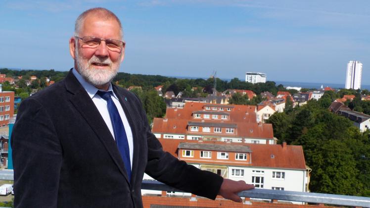 Prof. Karsten Wehner leitet den Bereich Seefahrt der Hochschule Wismar in Warnemünde.