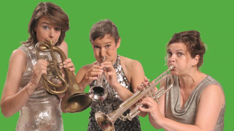 In ihrer neuen Show „Feen brauchen furchtbar viel Musik“ werden Tatjana Großkopf (von links), Stephanie Peters und Nicole Wellbrock die Zuschauer mächtig zum Lachen bringen. 
