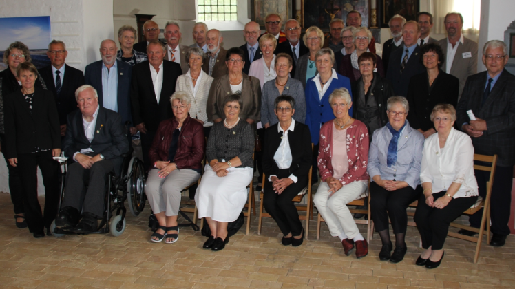 32 Teilnehmer – unter ihnen auch Pastor i. R. Nils Dahl (re.)– erlebten zwei schöne Tage.