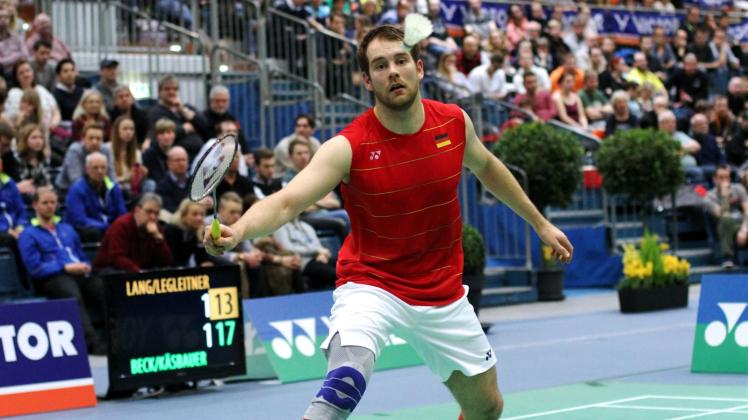 Für Deutschland in Brokdorf dabei: Peter Käsbauer spielte mehrfach bei Badminton-Weltmeisterschaften. 