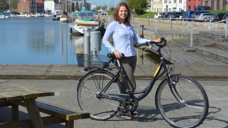 Will aus Glückstadt eine Rad-Metropole machen: Projektmanagerin Vanessa Klamka. 