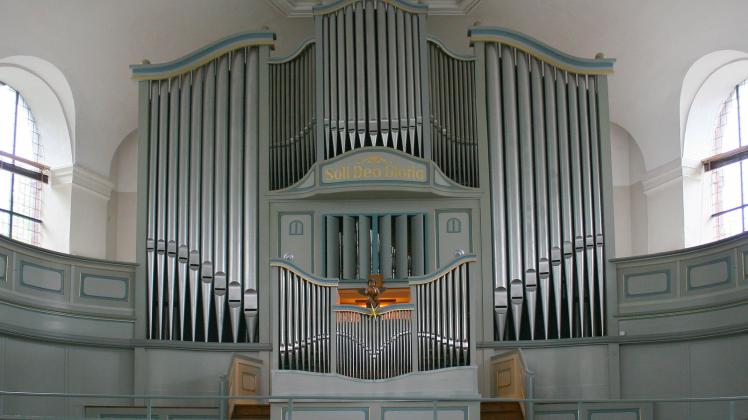 Die Bach-Orgel in der Wilsteraner St. Bartholomäuskirche Steht wieder im Zentrum des Konzertzyklus 2018. 