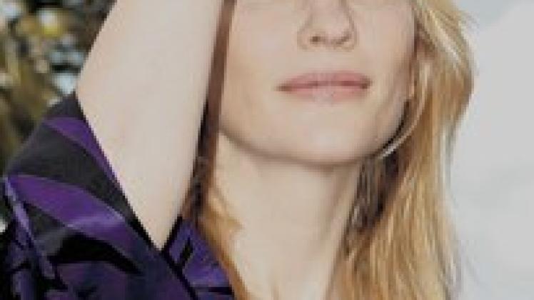 Fehmarn in Sicht: Oscar-Preisträgerin Cate Blanchett. Foto: dpa