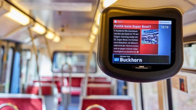 Zwei Verkehrssysteme, ein Programm: Das neue Fahrgast-TV in der S-Bahn und der U-Bahn.