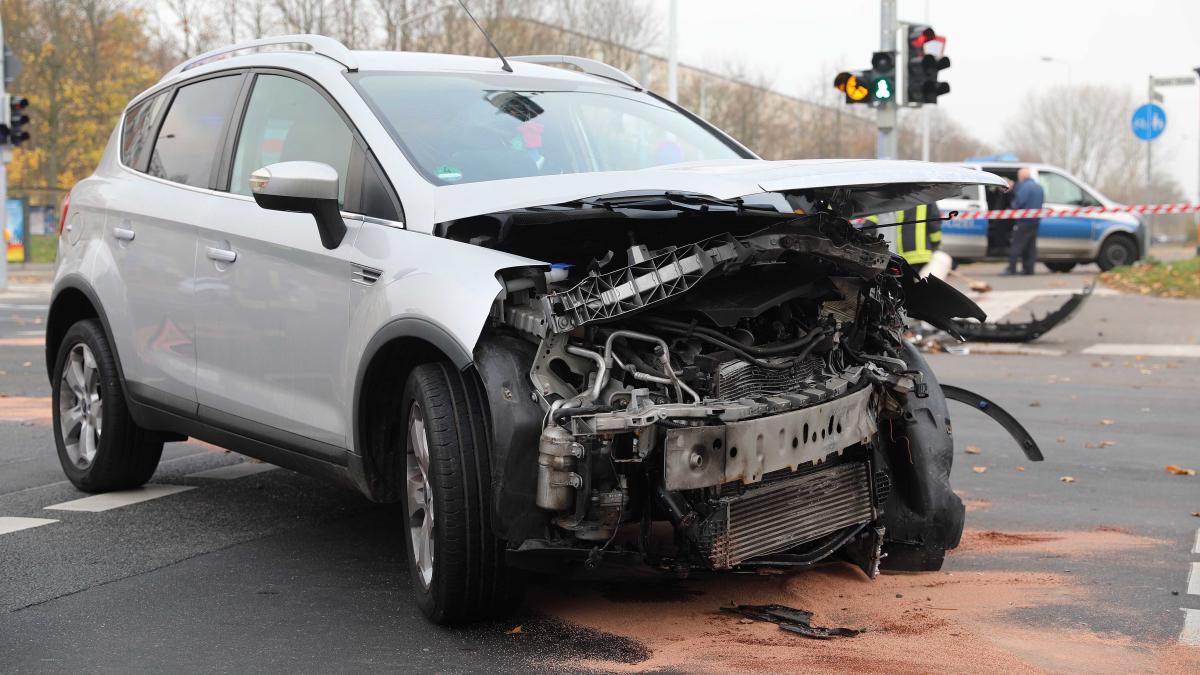 Schwerer Unfall in RostockLütten Klein NNN