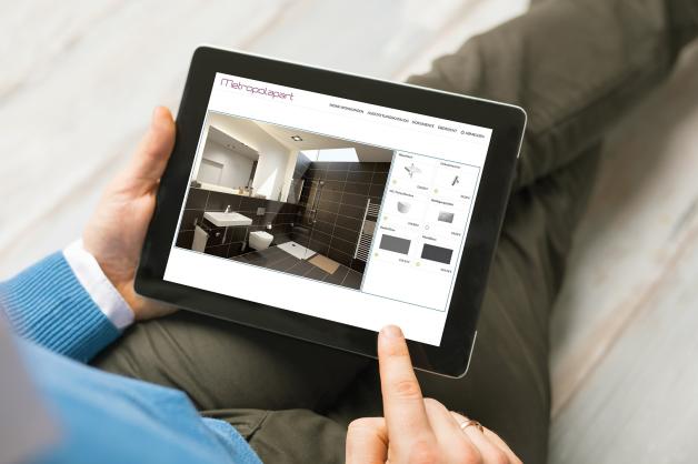 Digitales Erlebnis: Mit dem Online-Konfigurator können Kunden ihre Wohnung in 3D planen. Digitales Erlebnis: Mit dem Online-Konfigurator können Kunden ihre Wohnung in 3D planen.