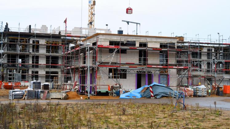 Größte Einzelinvestition in Schwerin seit Jahren: In Lankow entsteht für 31 Millionen Euro die neue Berufsschule Technik. 