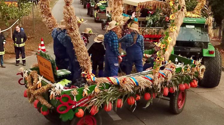 Das Kreiserntefest in Sülte im vergangenen Herbst konnte von der Kulturförderung profitieren. 