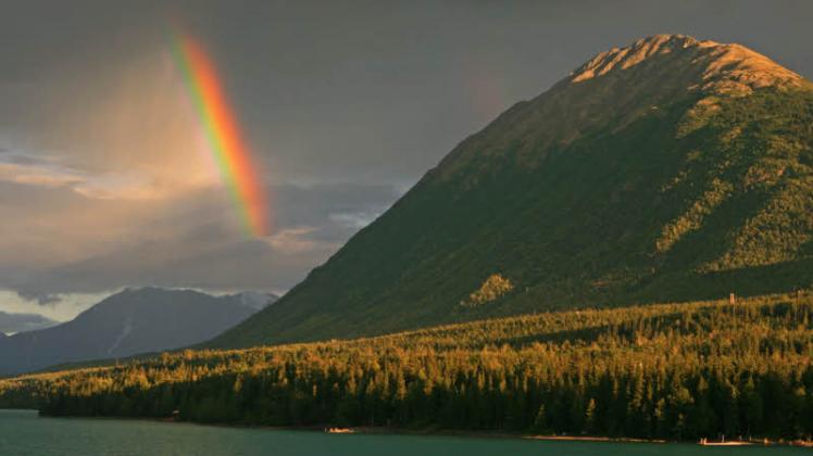 Der Yukon ist der längste Fluss in Alaska. 