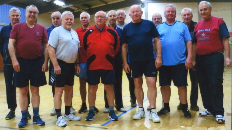 Immer in Bewegung: Jeden Mittwoch treffen sich die Männer der Senioren-Sportgruppe am Finkenkamp. 
