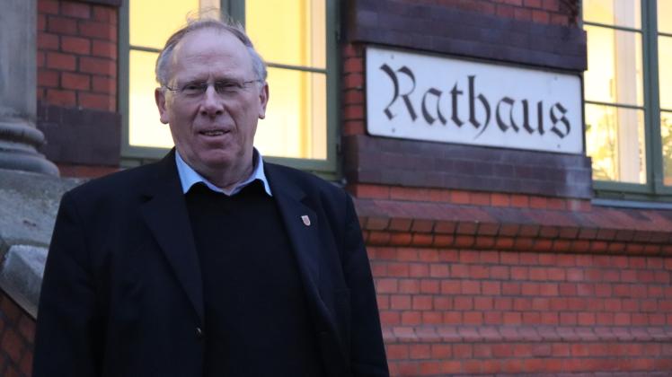 Bleibt noch bis 2021 Bürgermeister von Plau am See: Norbert Reier 