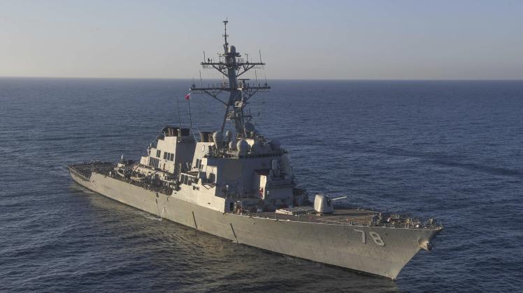 Der Zerstörer „USS Porter“ ist momentan in der Ostsee unterwegs./Archiv