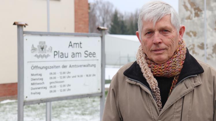 Über seine Zukunft als Amtsvorsteher von Plau am See hat Paul Schulz noch nicht endgültig entschieden.