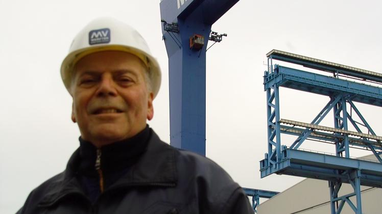 Hat Vertrauen in die neuen Eigner: Werften-Betriebsratschef Harald Ruschel 
