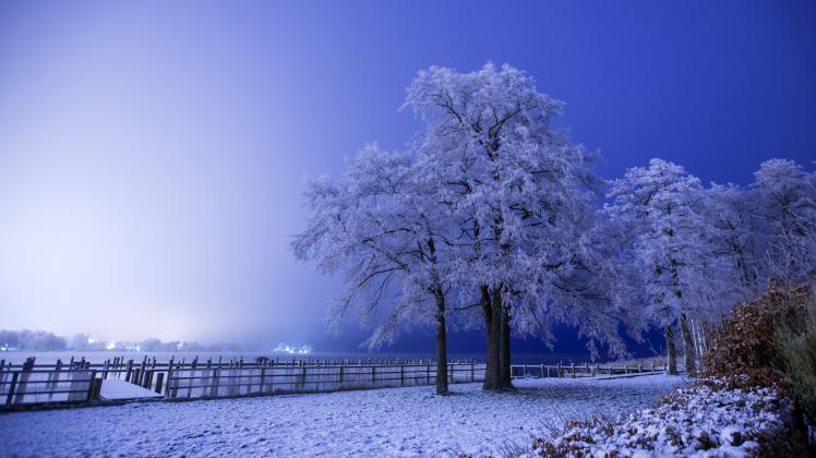 Winterwetter in Norddeutschland