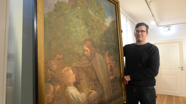 In einer geplanten Sonderausstellung wird auch dieses Gemälde von Rudolf Schäfer aus dem Jahre 1928 gezeigt, kündigte Museumsleiter Olaf Both an. 