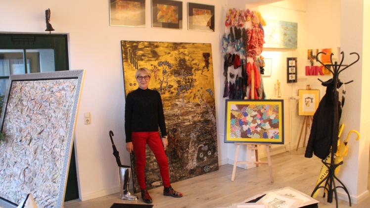 An neuem Ort mit Atelier und Galerie: Monika Krüger
