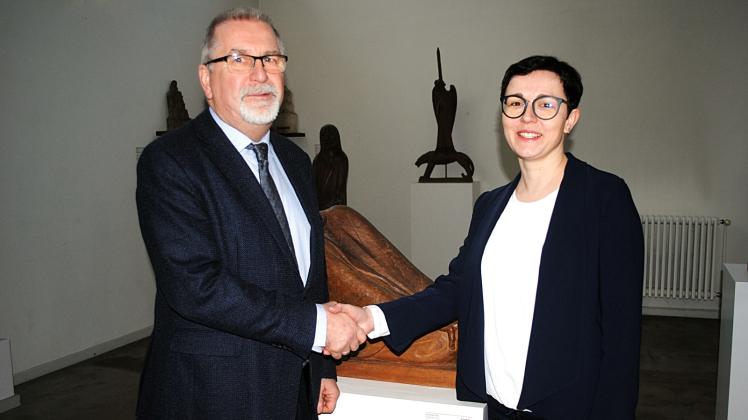 Dr. Magdalena Schulz-Ohm wird am 1. März die Nachfolge von Dr. Volker Probst als Geschäftsführerin der Ernst Barlach Stiftung Güstrow antreten. 