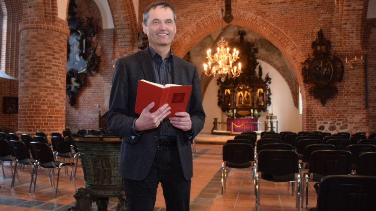 Michael Jordan arbeitet seit August 2018 als Nachfolger von Pastor Manfred Adam in der Eckernförder St.-Nicolai-Gemeinde.