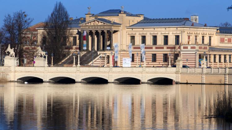 Das Gebäude des Staatlichen Museums Schwerin
